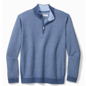 TOMMY BAHAMA - ISLANDZONE® COOLSIDE HALF-ZIP - Large